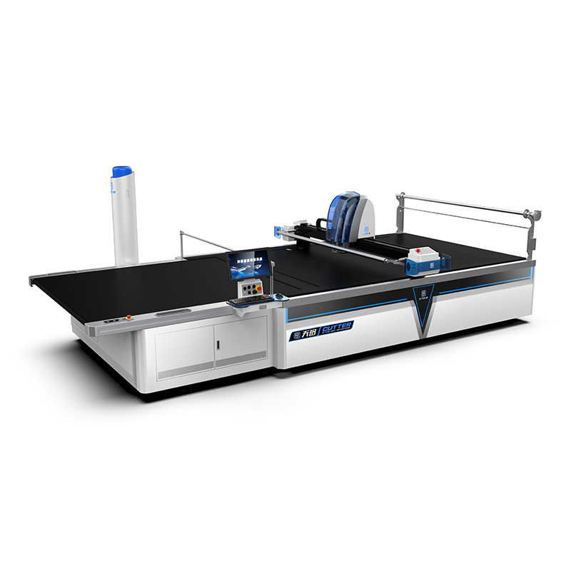 Women dress fabric automatic cutting machine