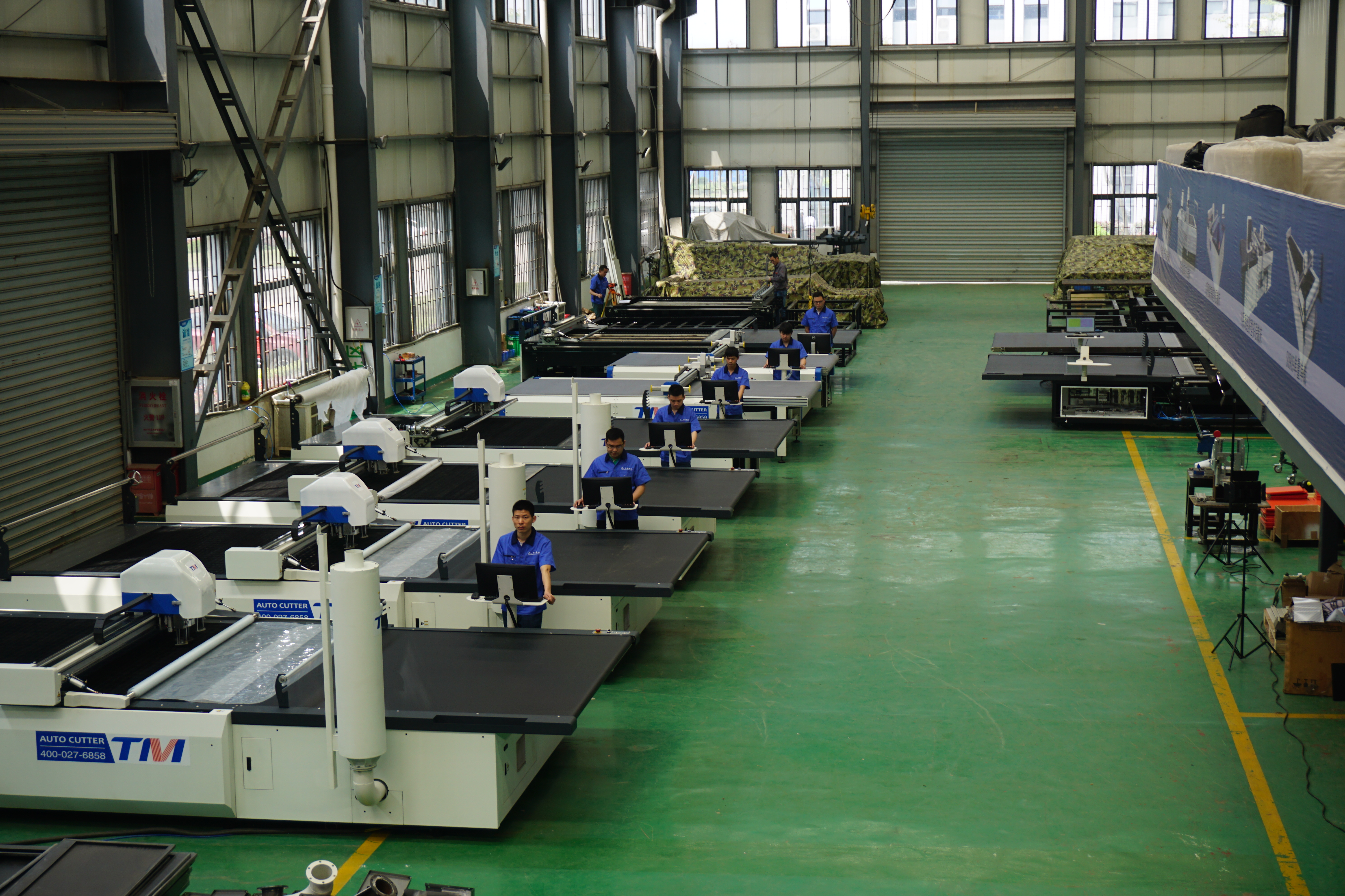 Fabric cutting machine clothing factory use