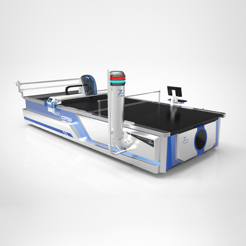 Auto fabric cutter machine for yoga cloth
