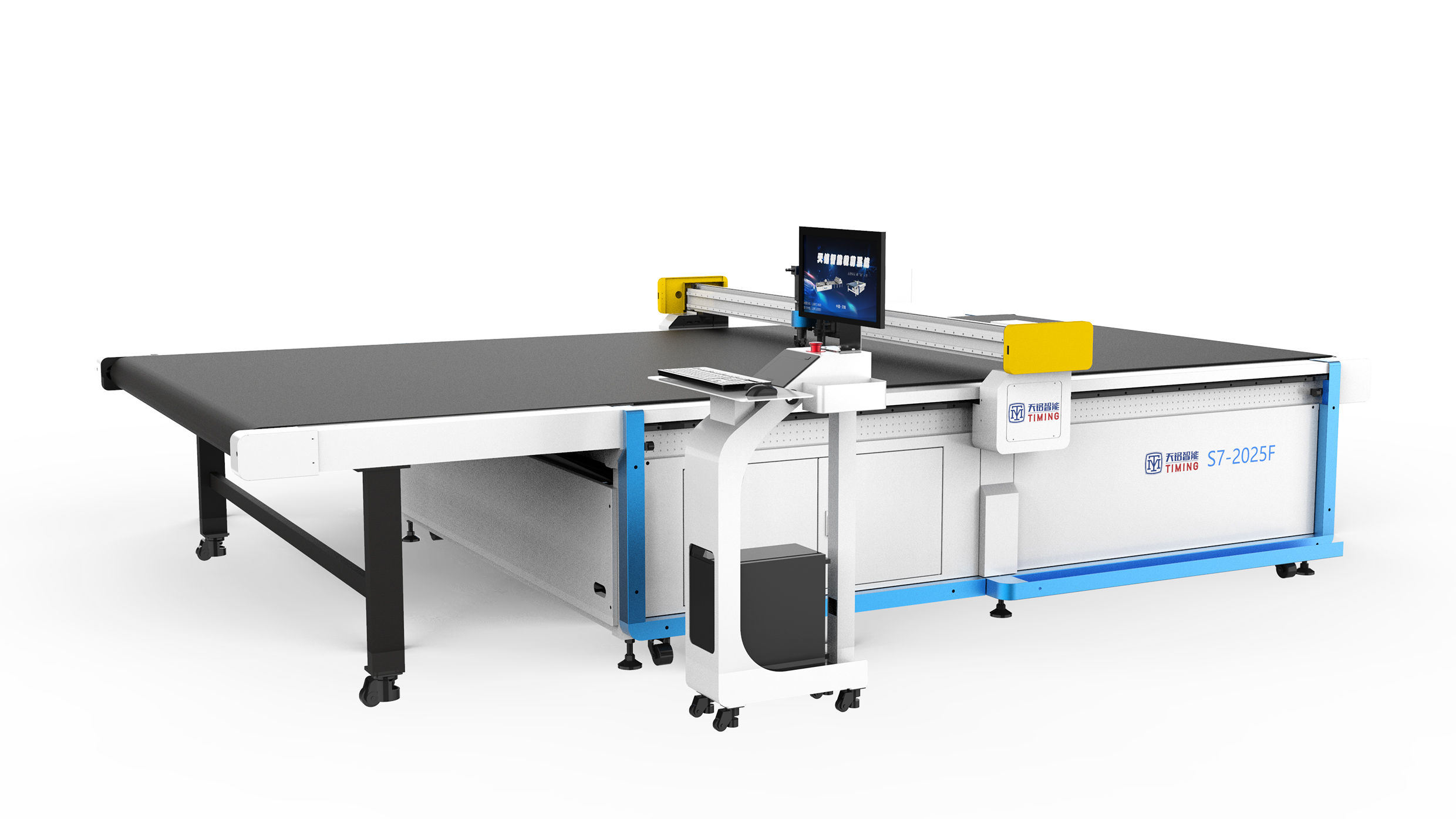 Automatic single layer fabric cutting machine 1500mm/s