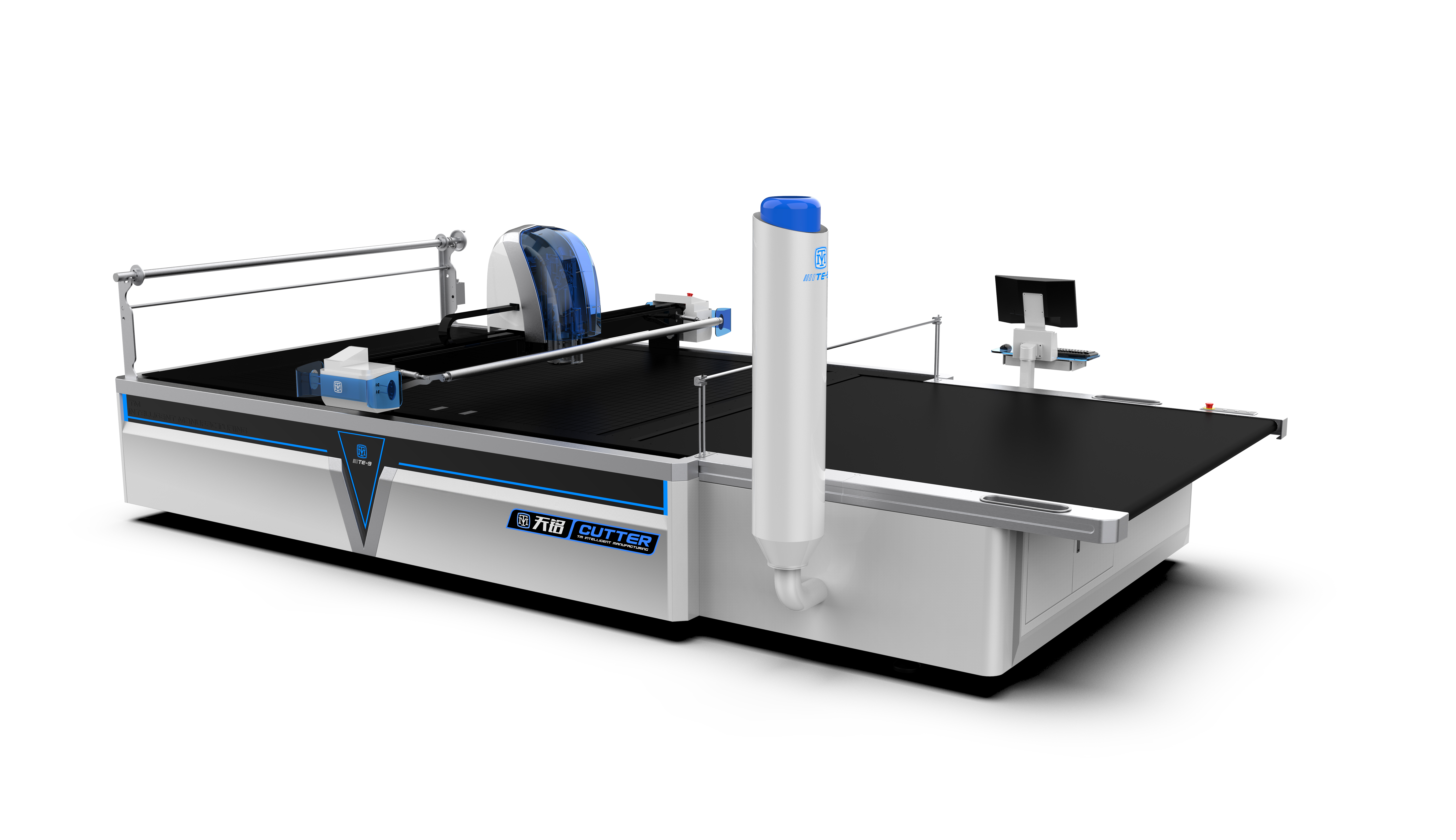 Silicone fabric automatic cutting machine